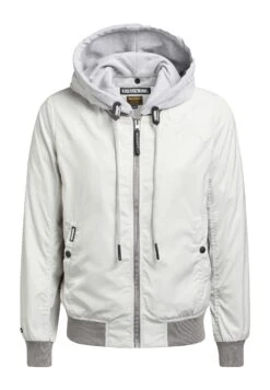 Khujo Persee - Lichte Jas - Hellgrau -Khujo Verkoopwinkel f9d7358c68ff4c21826f51b2276efb53