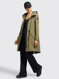 Khujo Parkas Tussenparka Jonna Dames Olijfgroen -Khujo Verkoopwinkel faa98d68b1fbef8e0f616cdf99010961