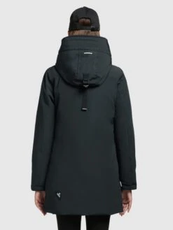 Khujo Winterjassen Winterjas Viona Dames Nachtblauw -Khujo Verkoopwinkel fb8ad56c35e605c213ef4641b21e6ad2
