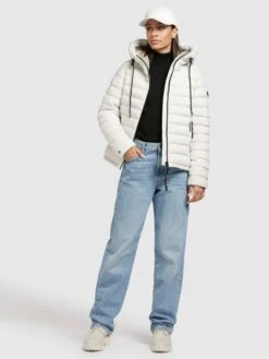 Khujo Tussenjassen Tussenjas Lovina Dames Wit -Khujo Verkoopwinkel fbdff1ef5f63d684bdaa3eaf8d66da99