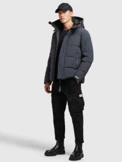 Khujo Winterjassen Winterjas Barat Heren Duifblauw -Khujo Verkoopwinkel fcfe13408acca0653f089e84af0d902e