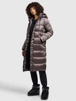 Khujo Wintermantels Wintermantel Julina Dames Taupe -Khujo Verkoopwinkel fe0446afb6d3d4fc2b8e48a5e58e08d7