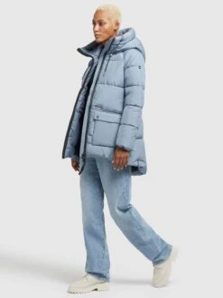 Khujo Tussenjassen Tussenjas Pheobe Dames Lichtblauw -Khujo Verkoopwinkel fe12cc51355bcdb3ee6e97ff814722c2