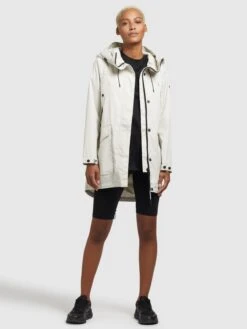 Khujo Tussenmantels Tussenmantel AIRA Dames Lichtgrijs -Khujo Verkoopwinkel fe3e966c69927fe7742075c135af8217