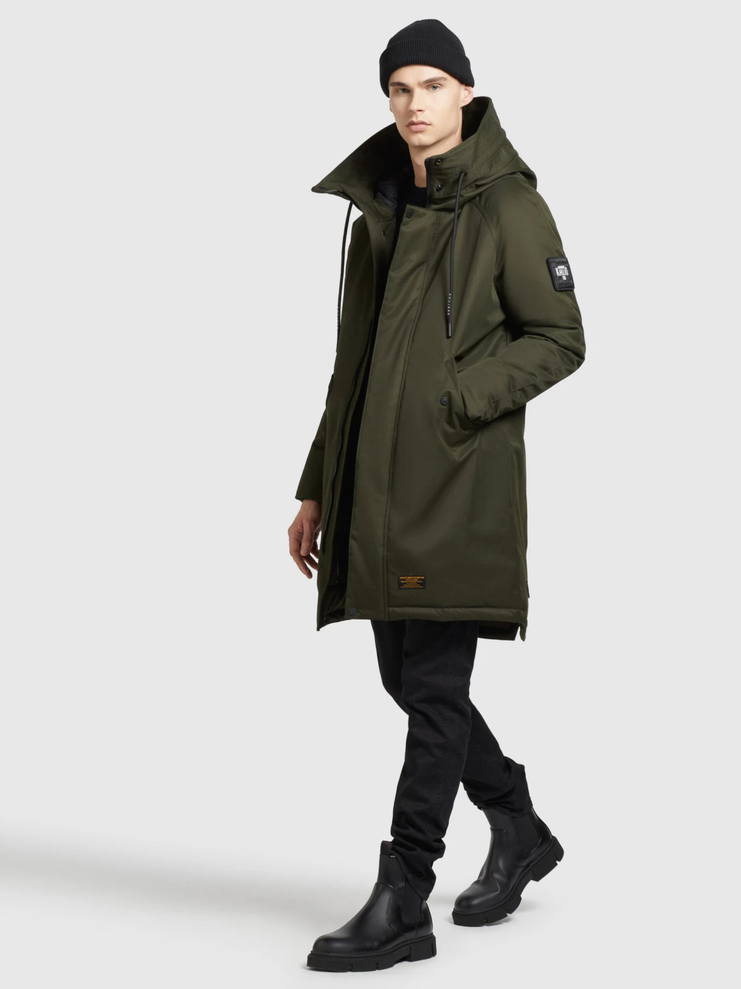 Khujo Wintermantels Winterjas Tuck Heren Olijfgroen 8 Khujo Wintermantels Winterjas Tuck Heren Olijfgroen - Afbeelding 6