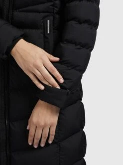 Khujo Wintermantels Wintermantel Ingram2 Dames Zwart -Khujo Verkoopwinkel ffc2dde33973bf07972862b3b57b3542